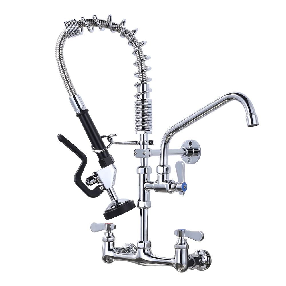 Оптовая продажа, блок предварительного полоскания, пружинный кран, 8 дюймов, настенное крепление, 10 дюймов, дополнительный настенный кронштейн, блок предварительного полоскания