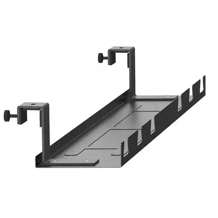 Производство OEM металлическая штамповочная гибочная проволочная сетка, перфорированная под столом кабельный лоток управления