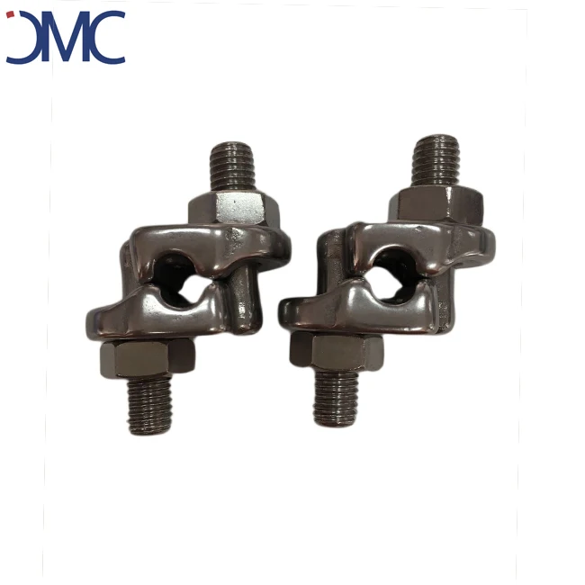 G429 Stainless Steel 304/31 Fist Grip SS Wire Rope Cross Clips Qingdao Manufacturer