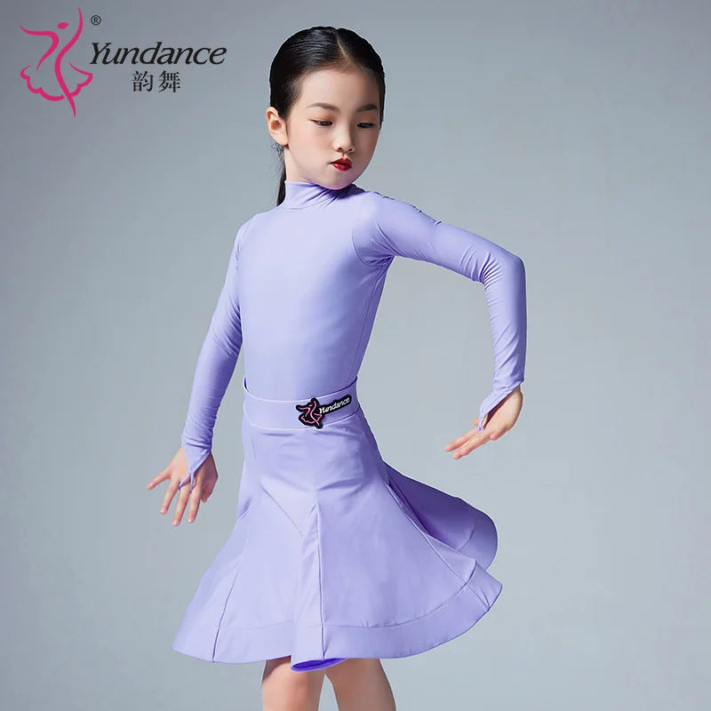 GL-010501 Yundance детское платье для латинских соревнований в Блэкпуле