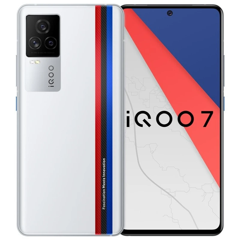 
Original iQOO 7 5G Smartphone SnN 888 120W Dash Charging 120Hz Refresh Rate Android 11 4000mAh Battery Cell Phone 