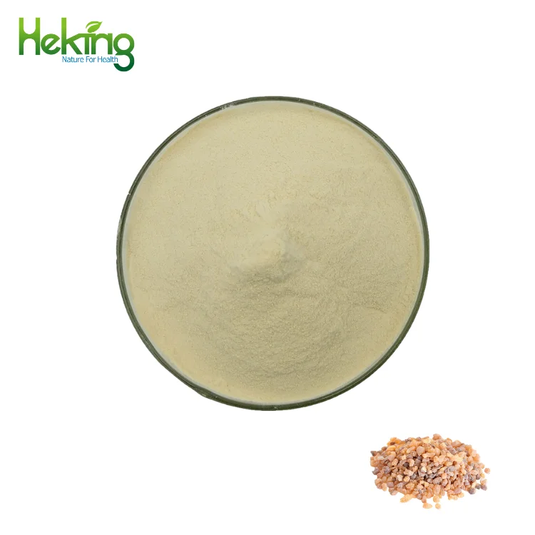 Professional manufacturer organic frankincense resin boswellic acid 65% boswellia serrata extract