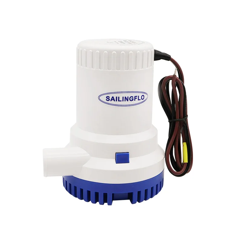 1500GPH Marine Self Priming Bilge Pump 24V DC Electric Submersible Pump