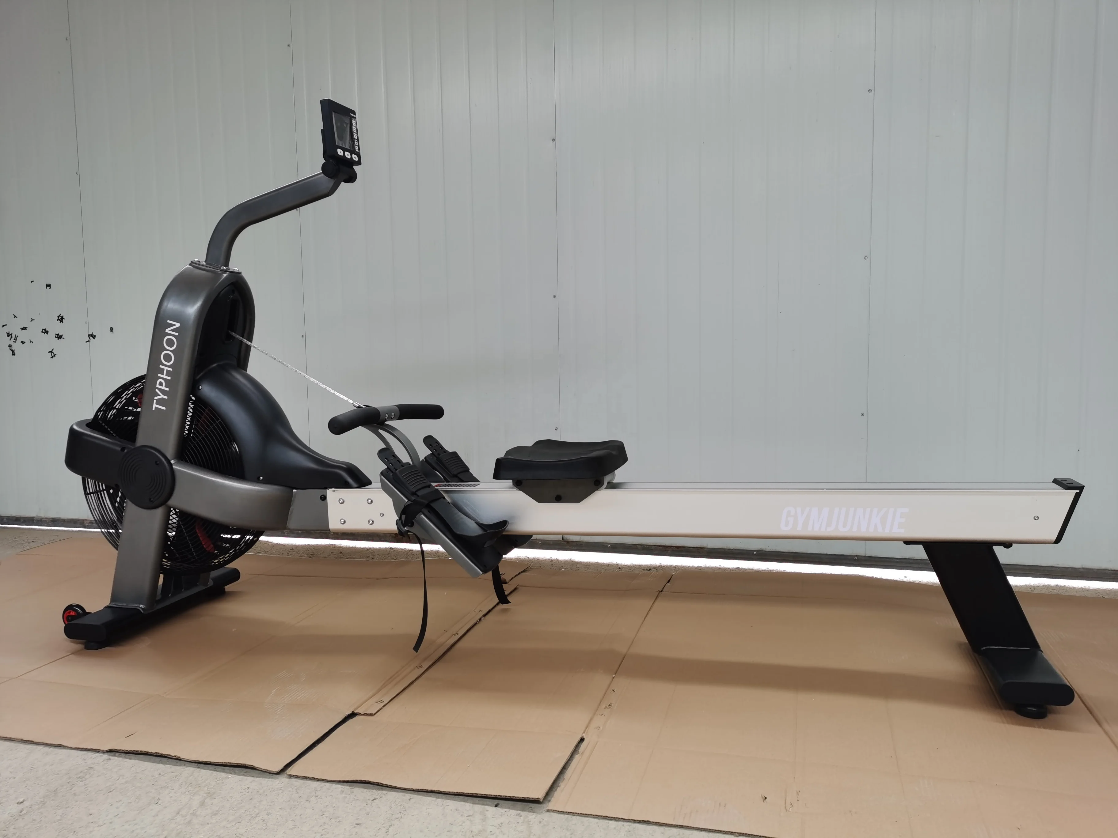 Commercial Indoor Water Rower Seat Rowing Machine Double Track Rower Water Equipment Smooth