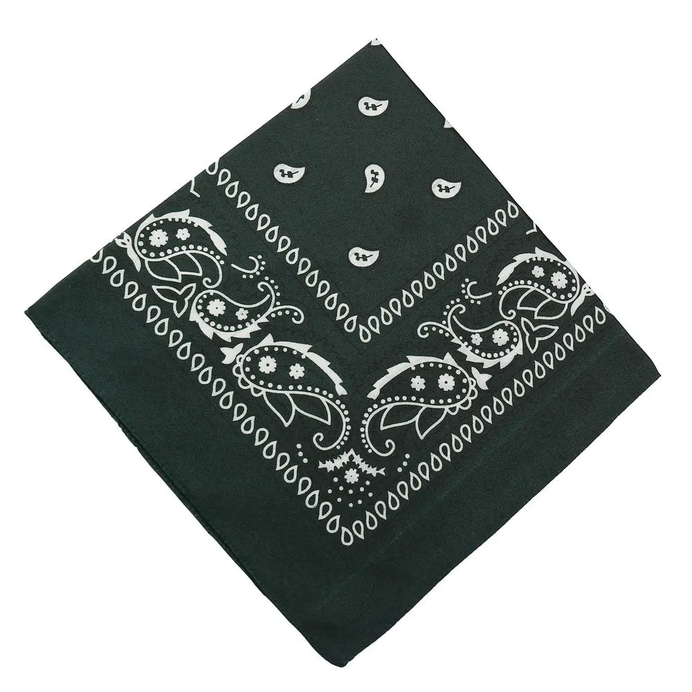 Assorted Cowboy Bandanas Unisex Novelty Print Head Wrap Paisley Bandanas