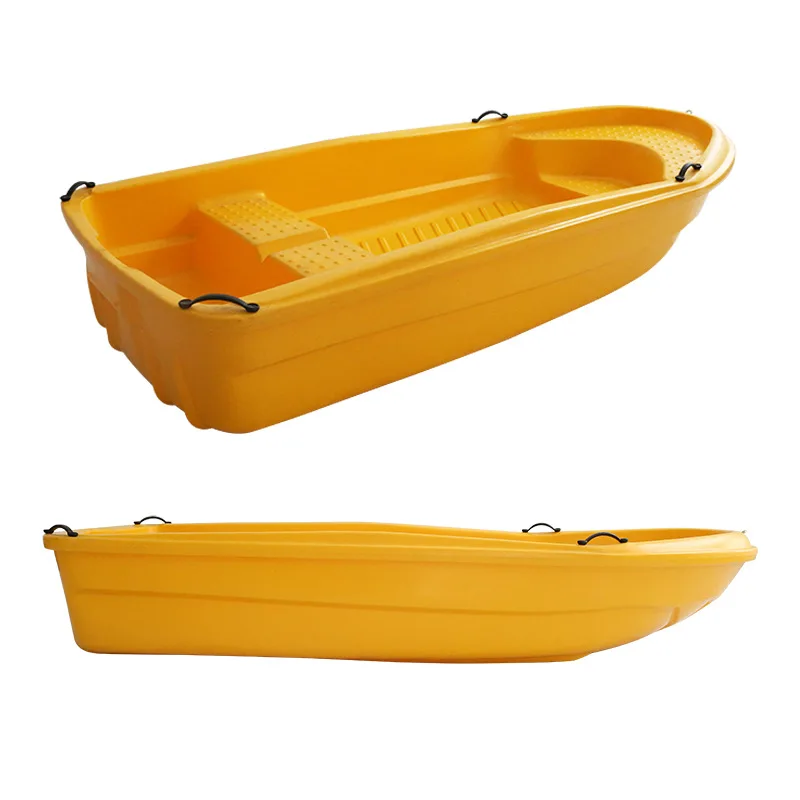 Cheap rigid Plastic Boats tank boat for cleaning red 9feet