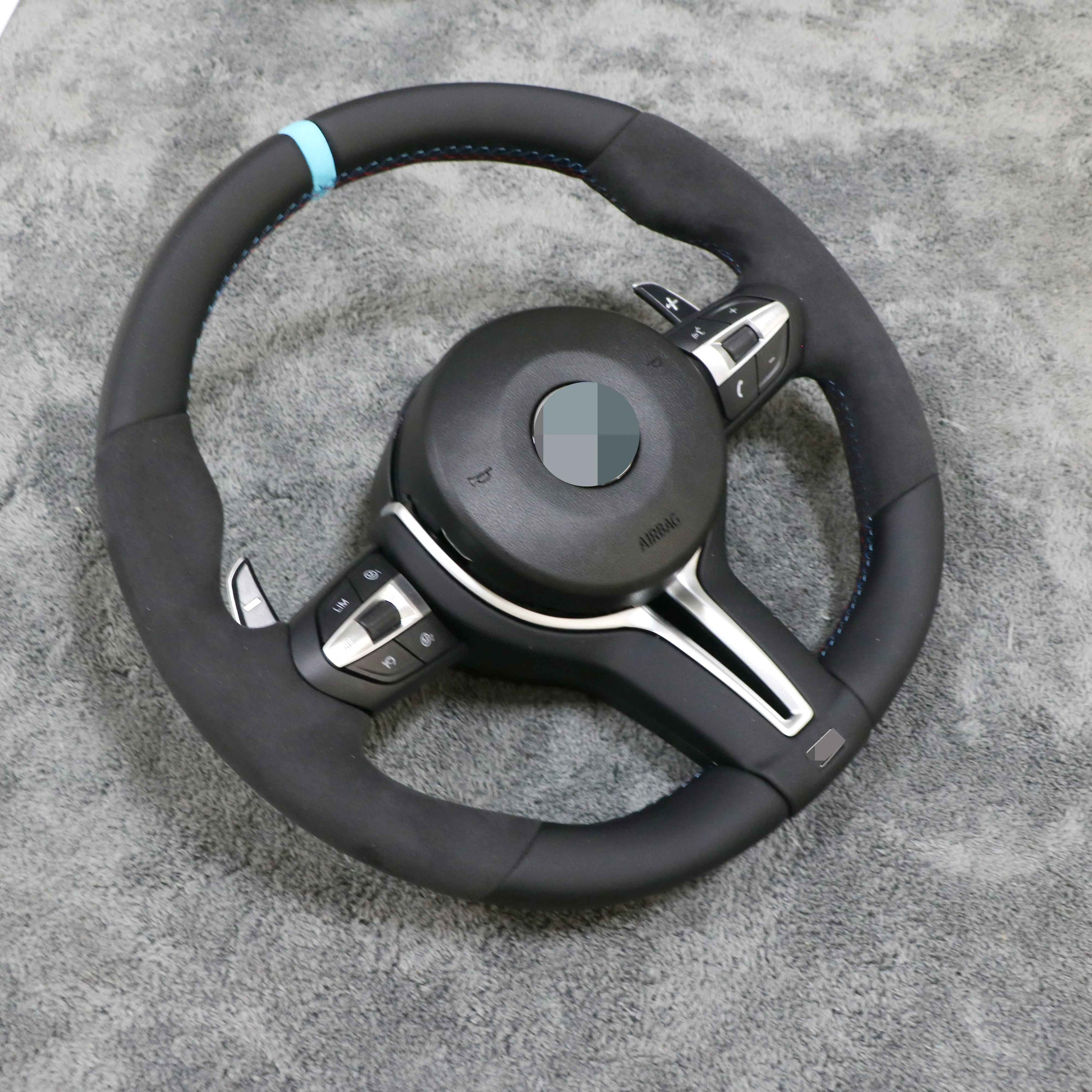 Кожаное Рулевое колесо для BMW 3 серии 7 5 e90 e71 e72 e73 f85 f26 f40 f31