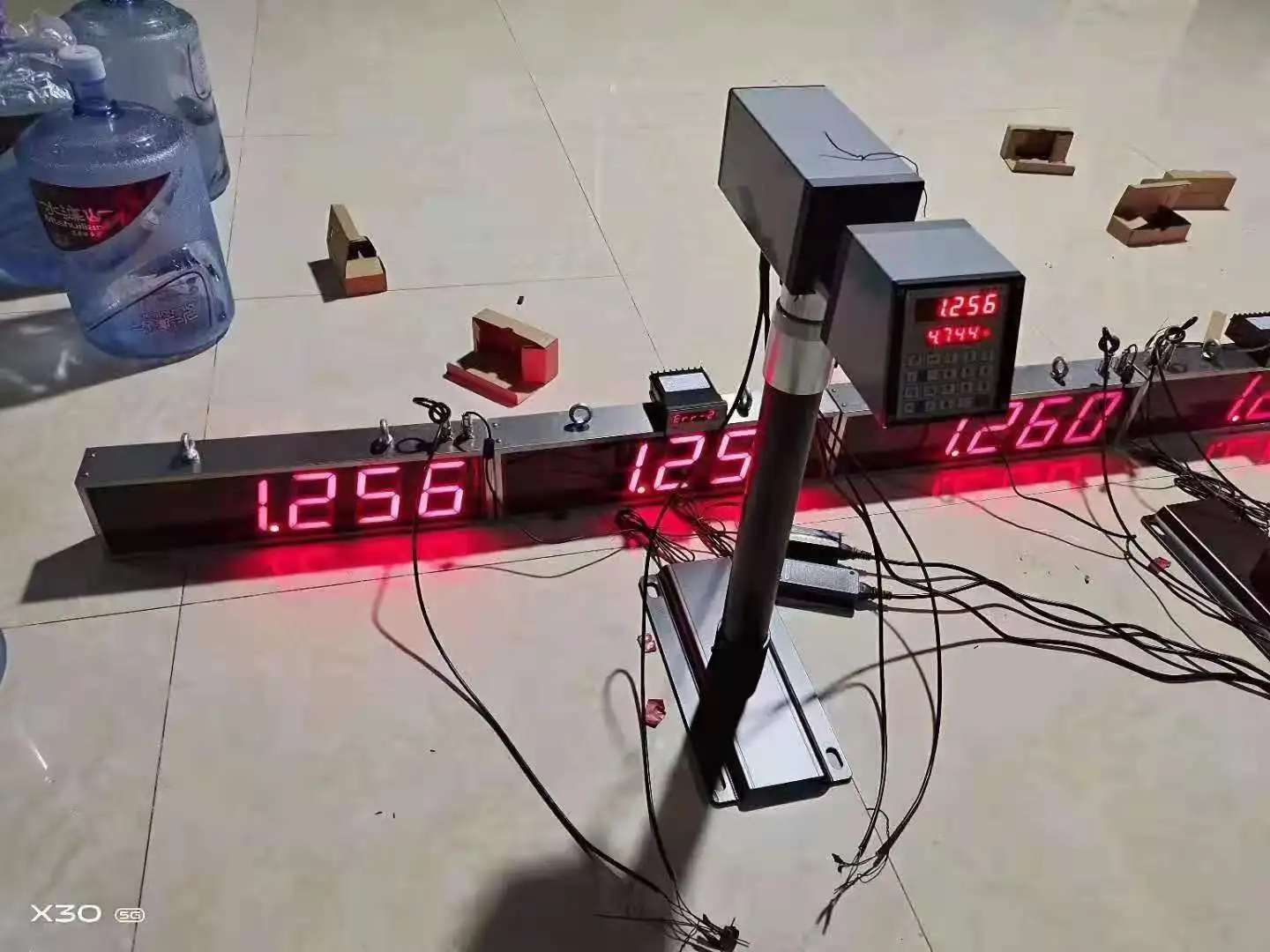 Diameter 0.1-25mm Wire and Cable Testing Equipment Laser Thickness Measurement QP-3025 Laser Caliper