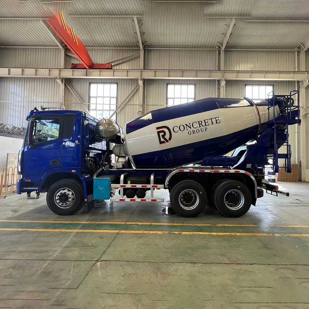 Cheap Foton Auman 6X4 Cement Mixing Truck Used Concrete Mixer Truck For Sale