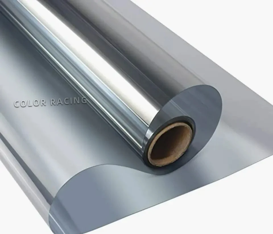 99% для контроля тепла, УФ-отвода, Защитная пленка для окон, Солнцезащитная Светоотражающая одностороннее зеркальное стекло, строительная пленка для окон