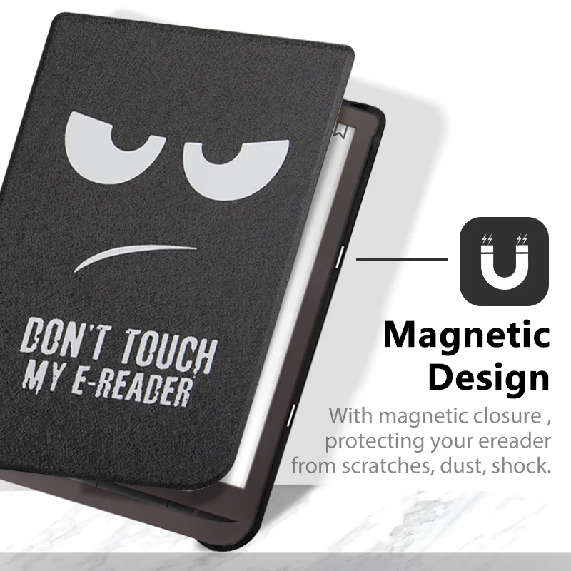 Цветной чехол для Inkpad Pro 3 7 8 дюйма Обложка Pocketbook 740 тонкая кожаная электронная книга PB740 сна