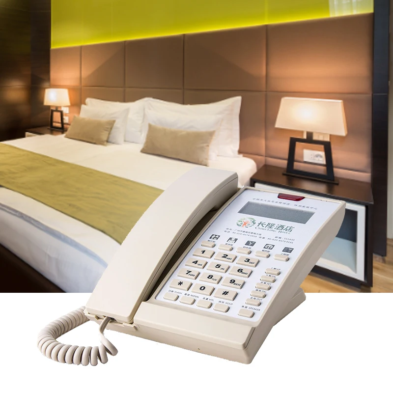 Cheeta Oem Big Button Phone Wired Lan Picture Large Numbers Old People Loud Speaker Analog Corded Emergency Telephones