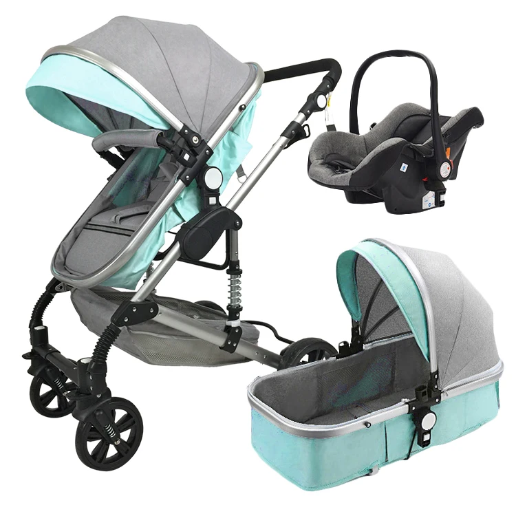 Cheap Price Baby Car Seat Carriage 3 in 1 Multi-Functional Buy Baby Stroller With Baby Carry Basket