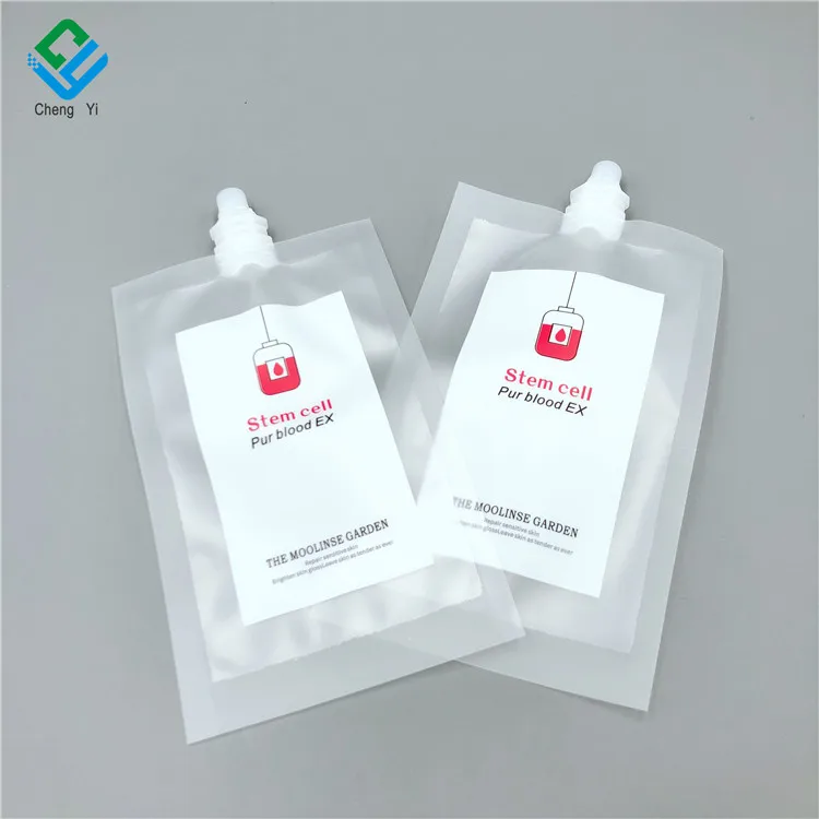 Water portable packing bag  stand up spout pouch 5L 10L 20L Customizable size/logo