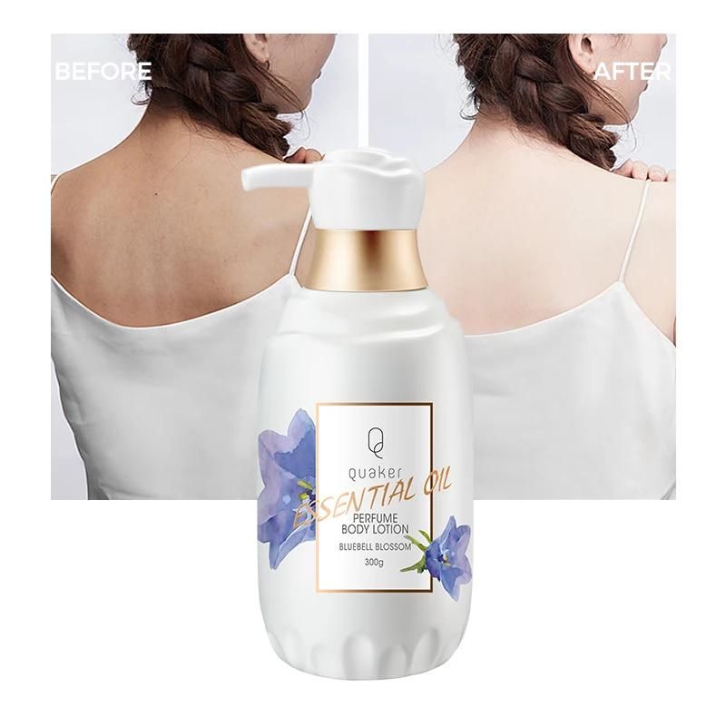 Qquaker Best Smelling Body Lotion Without Alcohol Firming Shimmer Body Lotion  Perfume Organic Essential Oil Glow Essential