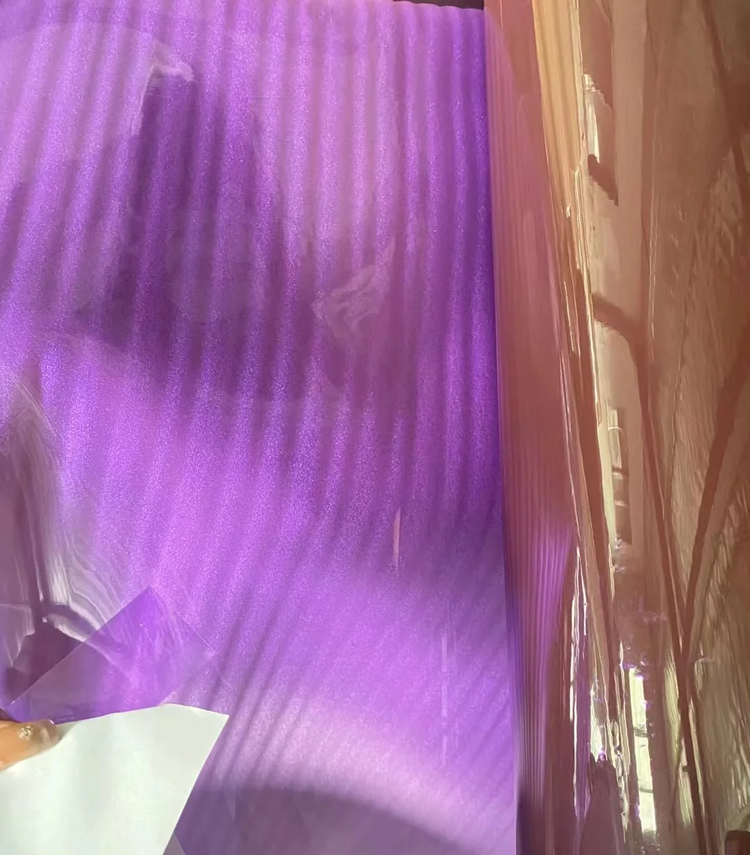 Factory Custom clear colorful film Transparent Pvc Plastic Rolls Clear Pvc Film clear vinyl roll