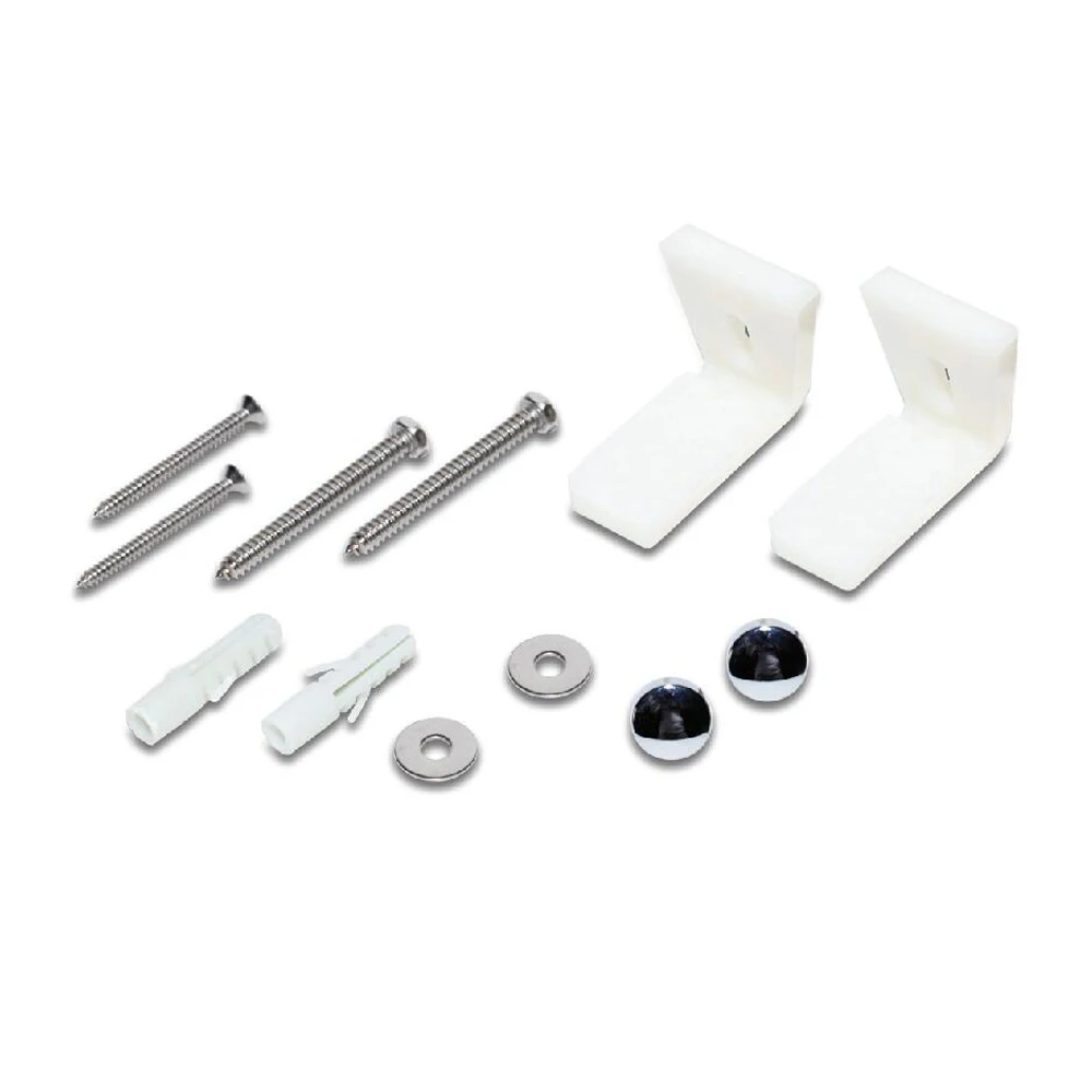 Angled Floor WC Toilet Pan / Bidet Fixing Bathroom Fitting Kit