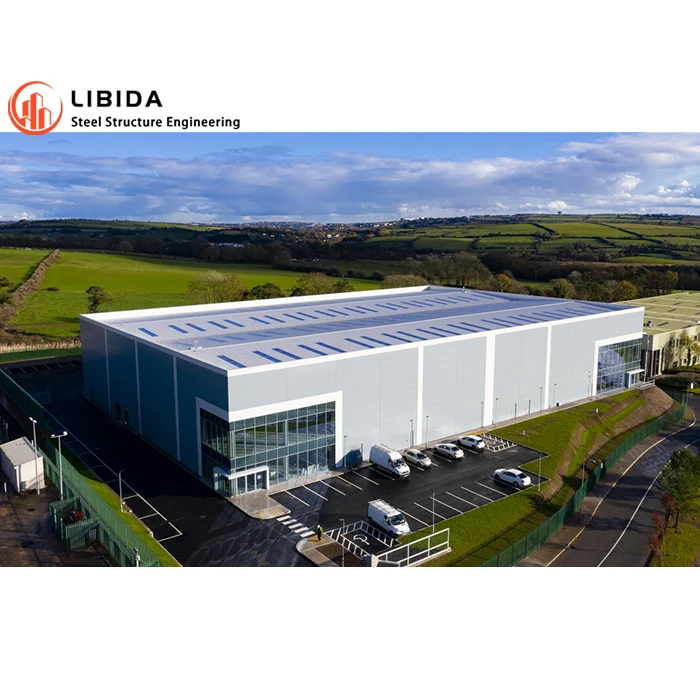 Prefab Light Steel Structure Construction Warehouse Insulated Light Metal Building