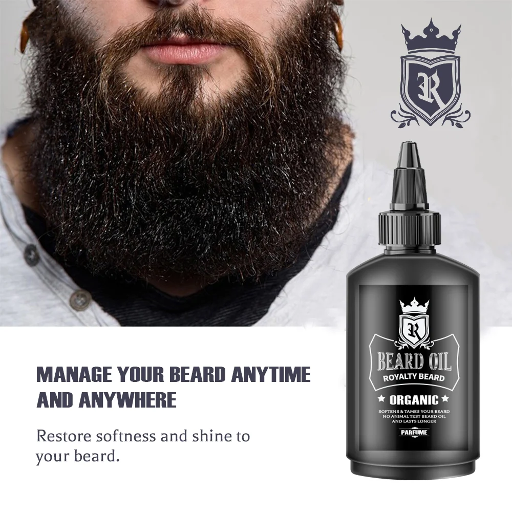 Органическое средство для смягчения роста бороды увлажняющее быстрорастущее