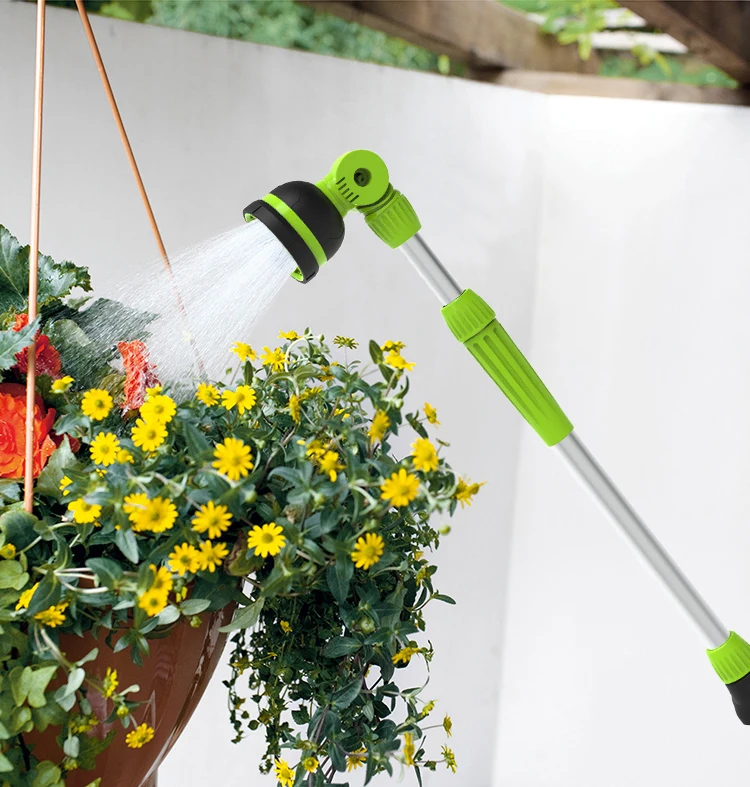 best price outdoor telescopic high pressure adjustable  garden hose water wand