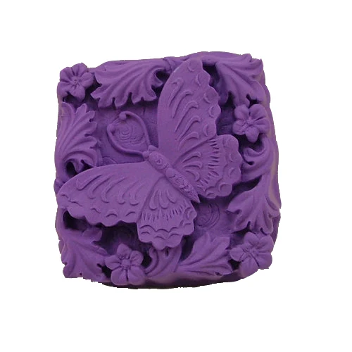 R0816 новая силиконовая форма для мыла в виде бабочки ручной