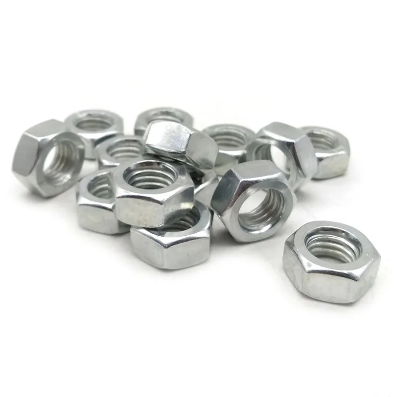 Manufacturer DIN934 Grade 8.8 Carbon Steel Hexagon Nut Black Finished Hex Nut