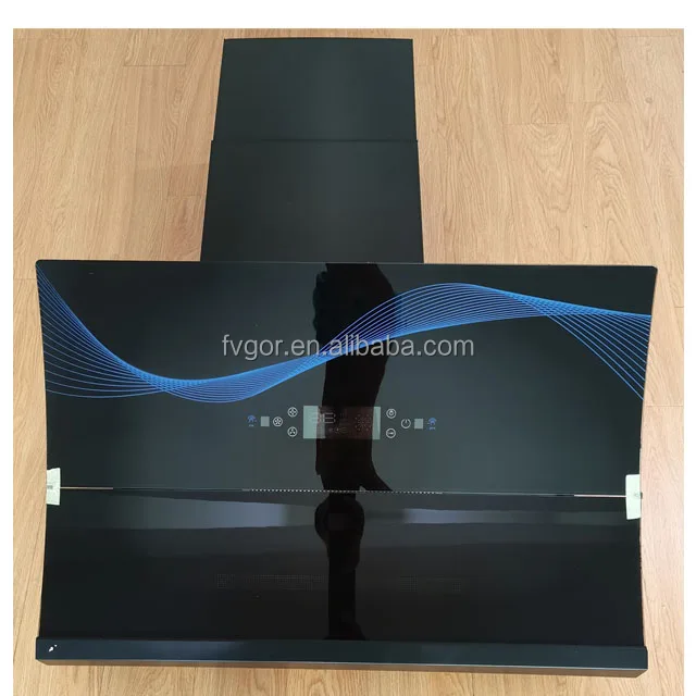 Hot sell kitchen air range hood with auto clean function hand sensor control