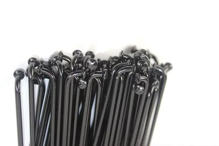 
Steel bicycle spoke with nipple 14GX308mm 