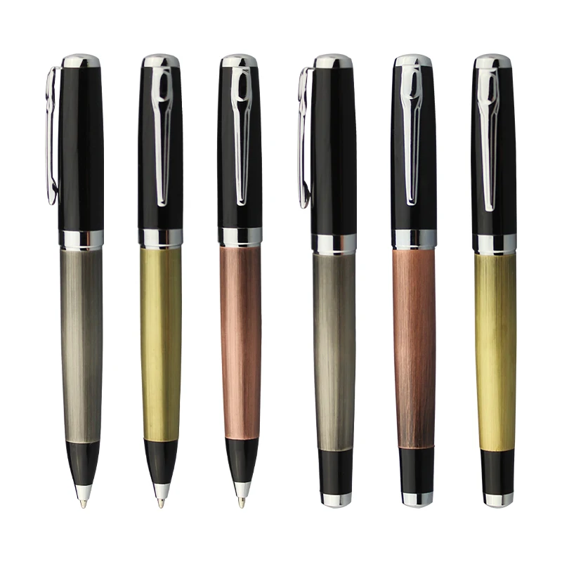 New ideas advanced luxury pen corrosion engrave  ballpoint pen for business body gifts with logo