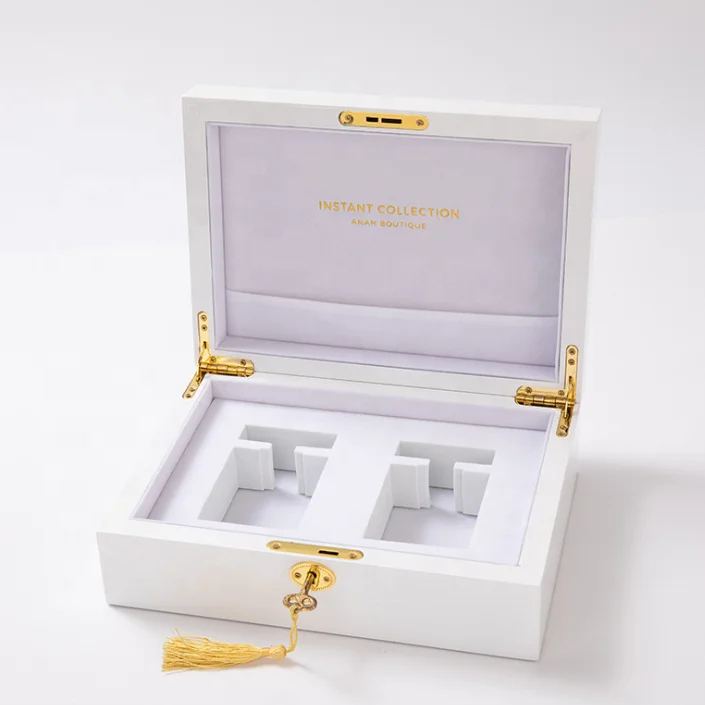 High End Custom Woodtravel Pouchox Luxury Sloten Box for Perfume Watch Wooden Box Wood Boxes Perfume Packaging Handmade MDF