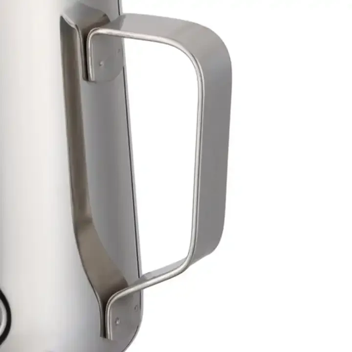 Горячая распродажа чашка для ЛАТТЕ из нержавеющей стали с температурными наклейками баночка латте кофе приготовления молока посуда