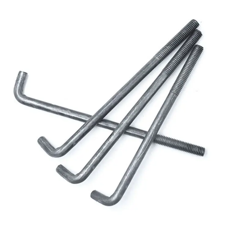 Carbon Steel  7 Type  Foundation Anchor Bolt Stainless Steel Shape L Ground Anchor Bolts