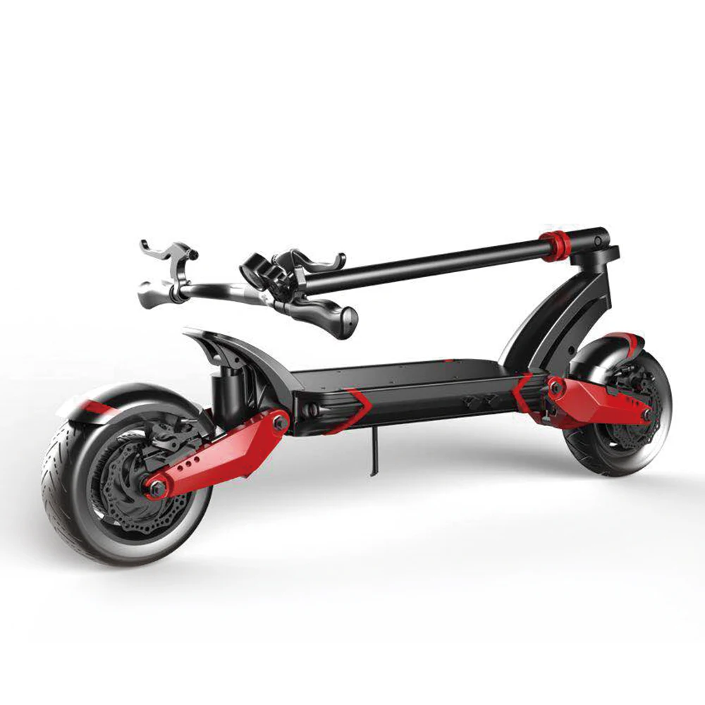 Sandris New Product 10 Inch Folding Wide Wheel Electric Scooter