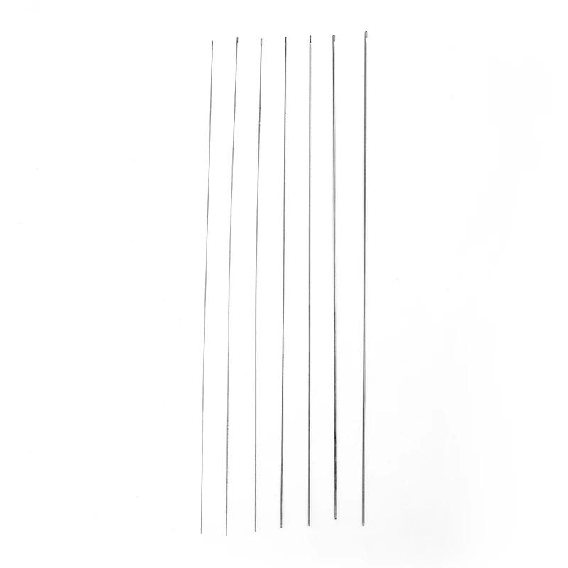 JC Beading Jewelry DIY Tools Small Hook Stainless Steel Threading Needle Open Beading Needle