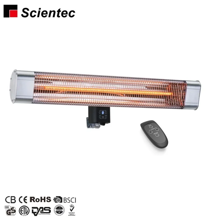Hot Selling Product 2400W Waterproof Wall Mounted Garden Heater Outdoor Heaters For Patio