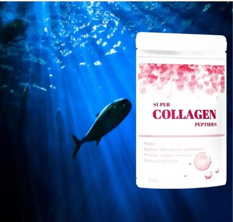 Beauty Products  Pure Hydrolyzed Collagen Peptides Powder Best private label beauty pure collagen powder marine