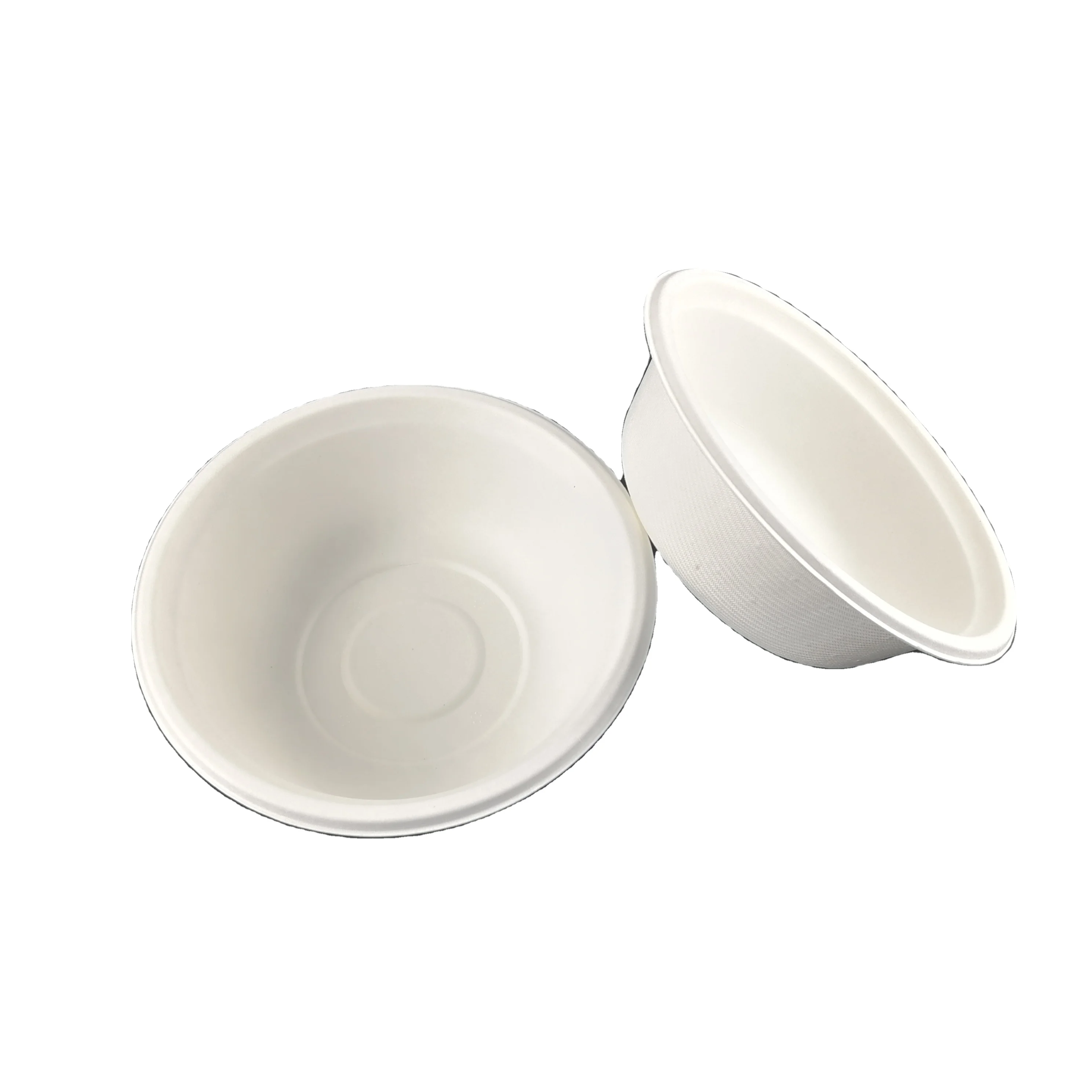 
Eco-friendly renewable 500 ML moulded pulp bagasse soup bowl 500 ml 