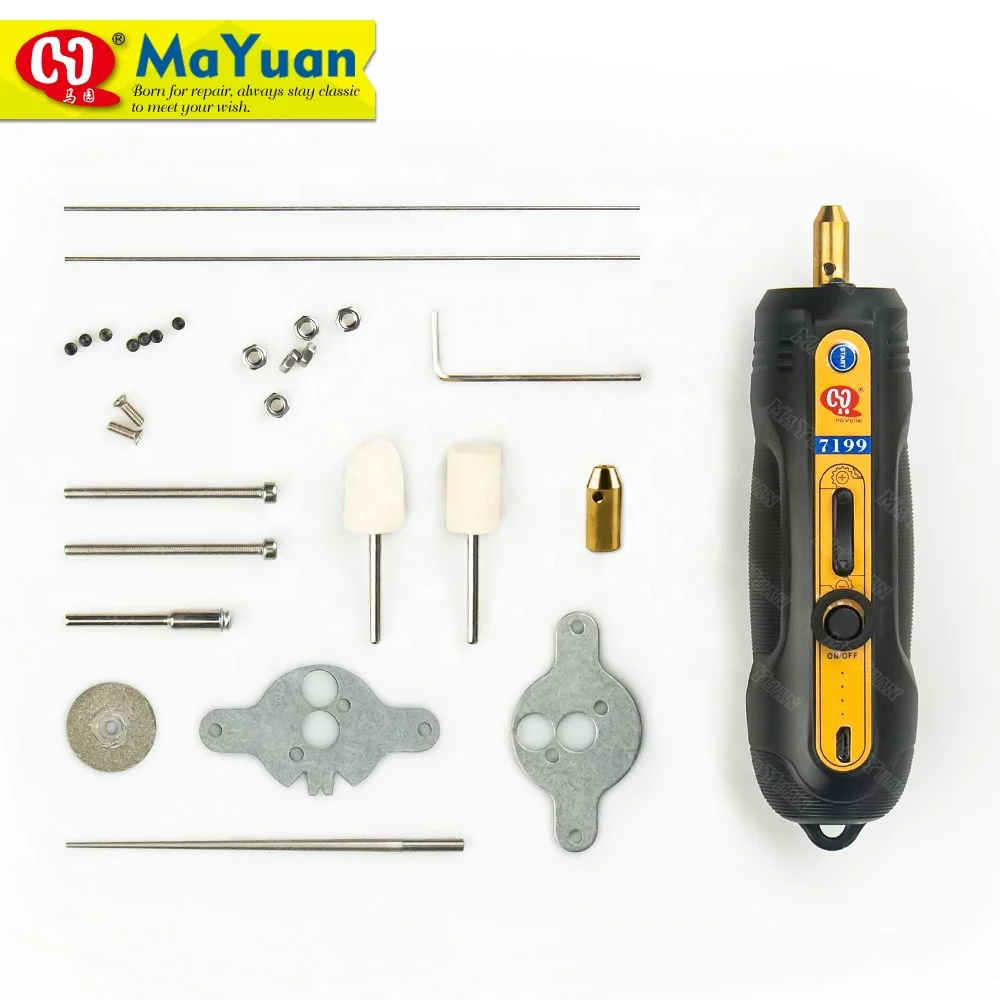 Mayuan Cordless Multifunctional LCD OCA Glue Remover Machine Tools for Repairing Phones Glass Cutting Polishing