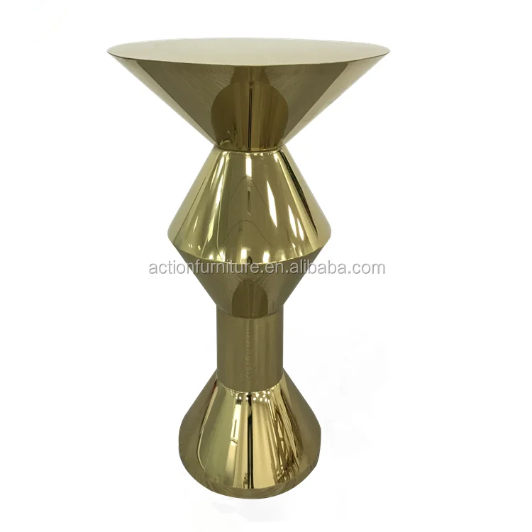 Furniture factory hot sale  bar table with round base for wedding hotel high club banquet