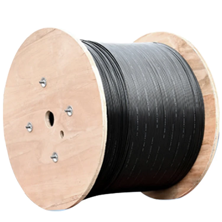 OEM internet 48 core MINI ADSS ASU single mode G652D outdoor SM aerial ADSS fiber optic cable double jacket