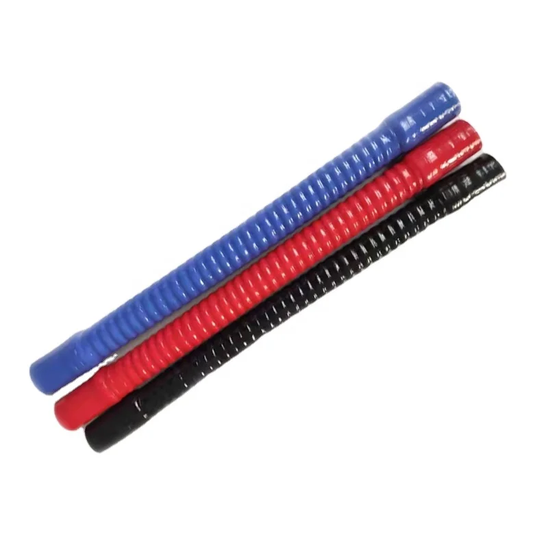 China Supplier Auto Silicone Rubber Radiator Hose Steel wire Corrugated Pipe
