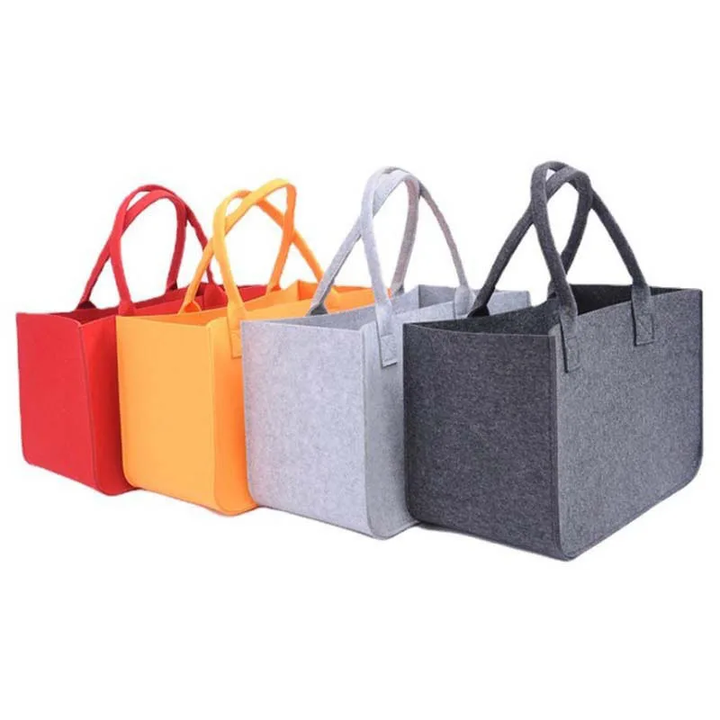 Manufacturers direct felt portable storage bag Mommy bag large capacity felt gift storage bag