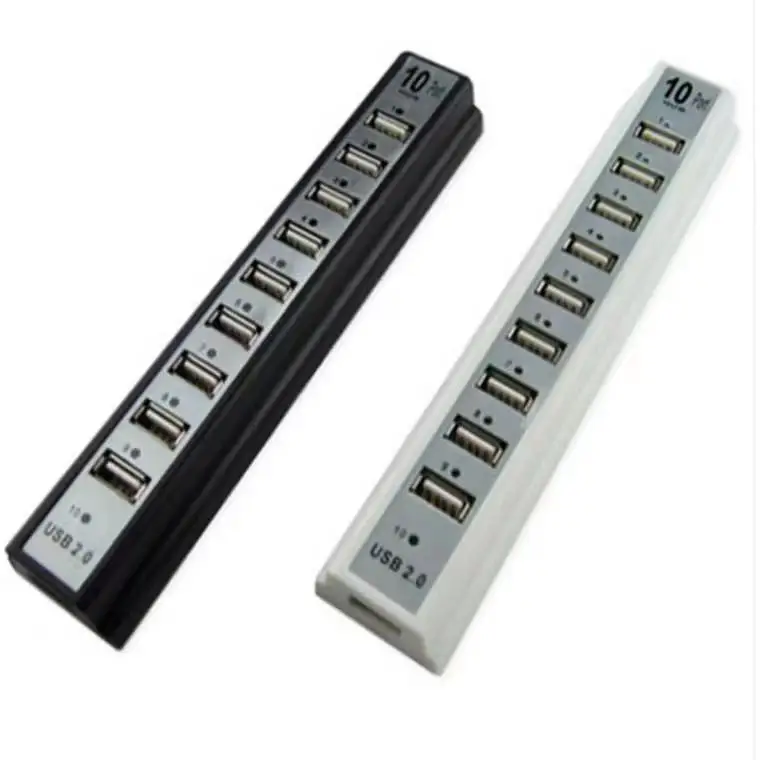 Manufacturers supply 10-port usb splitter, ten-port hub hub high-speed computer USB expansion port with power supply