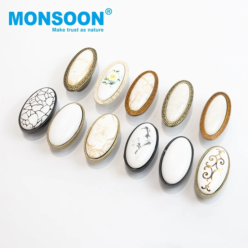 customized round hollow tube furniture ceramic knobs handle cupboard knob hardware ceramic cabinet knobs