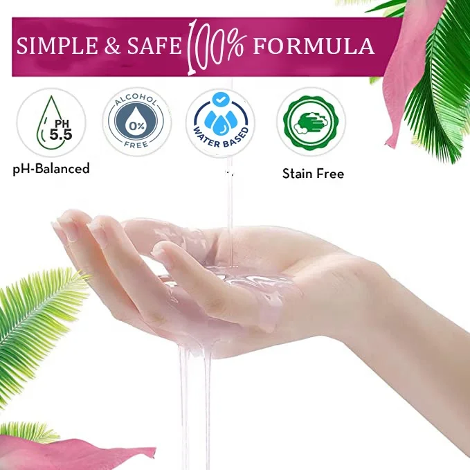 OEM/ODM health&beyond water based sex lubricants customized long time sex lubricant oil