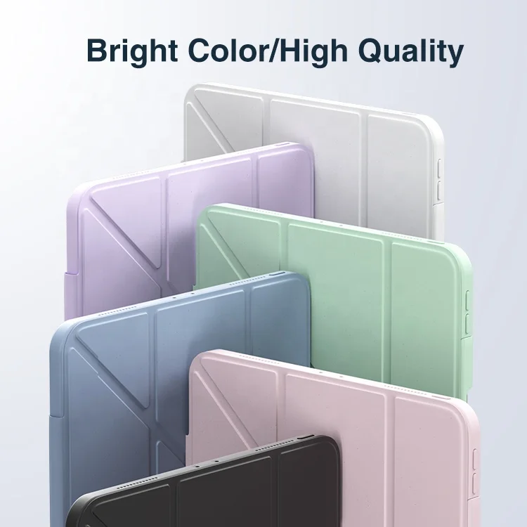 2022 New Shockproof Detachable Origami Smart Cover Magnetic iPad case with pencil holder For iPad Pro 11 2022 iPad Air 10.9 2020