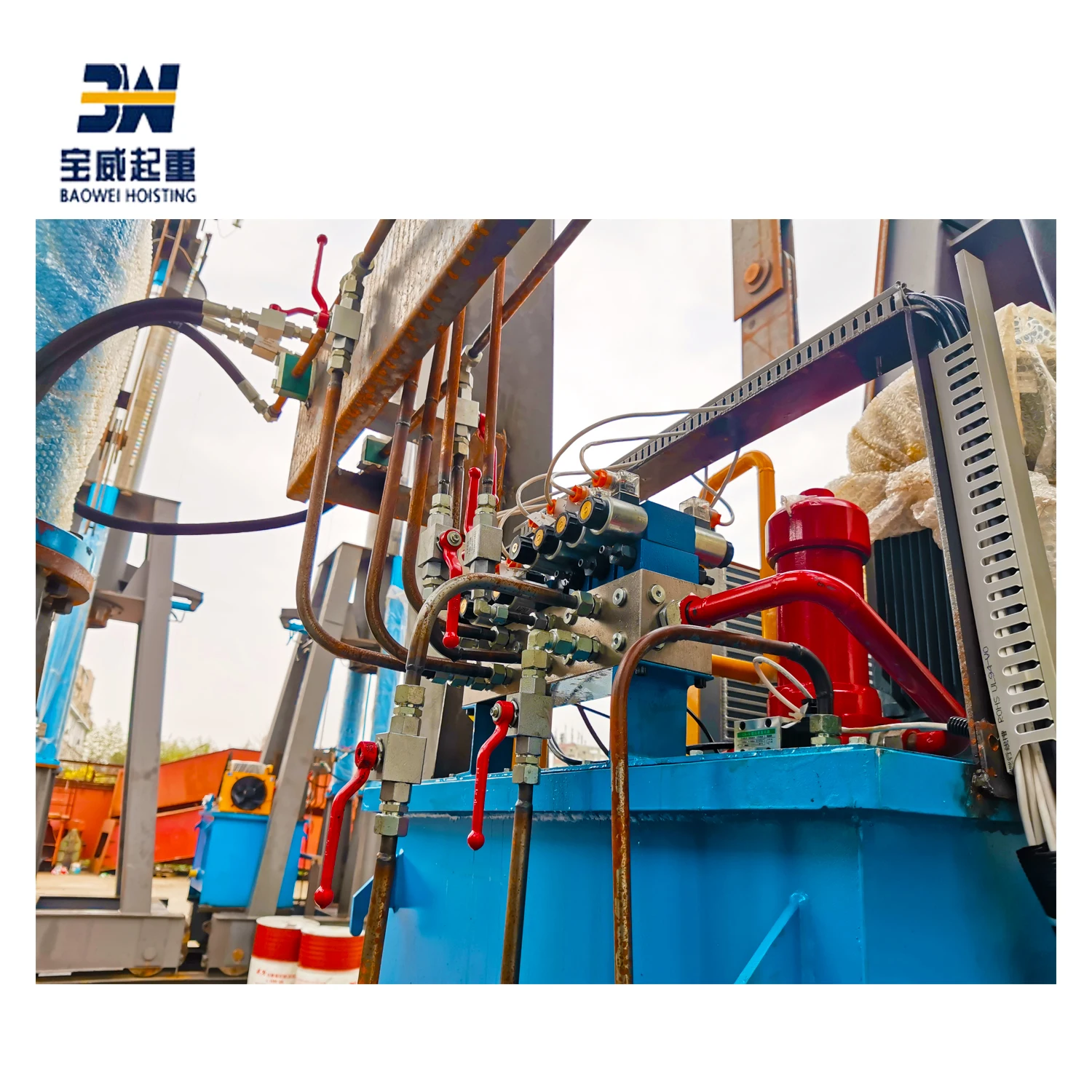 
Heavy duty hydraulic gantry crane MBL1700 ton 