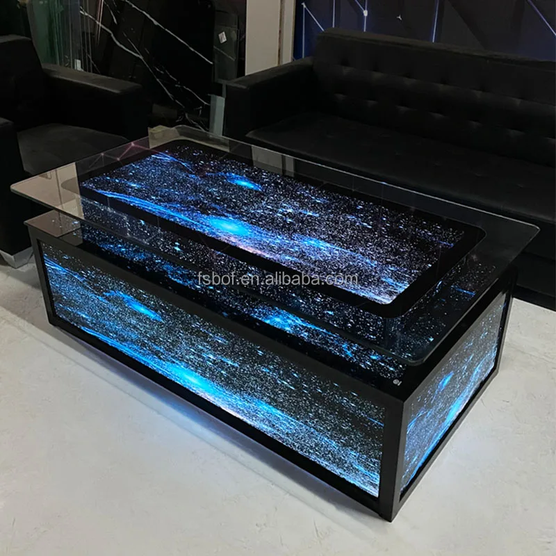 Светящийся светодиодный журнальный столик для ночного клуба