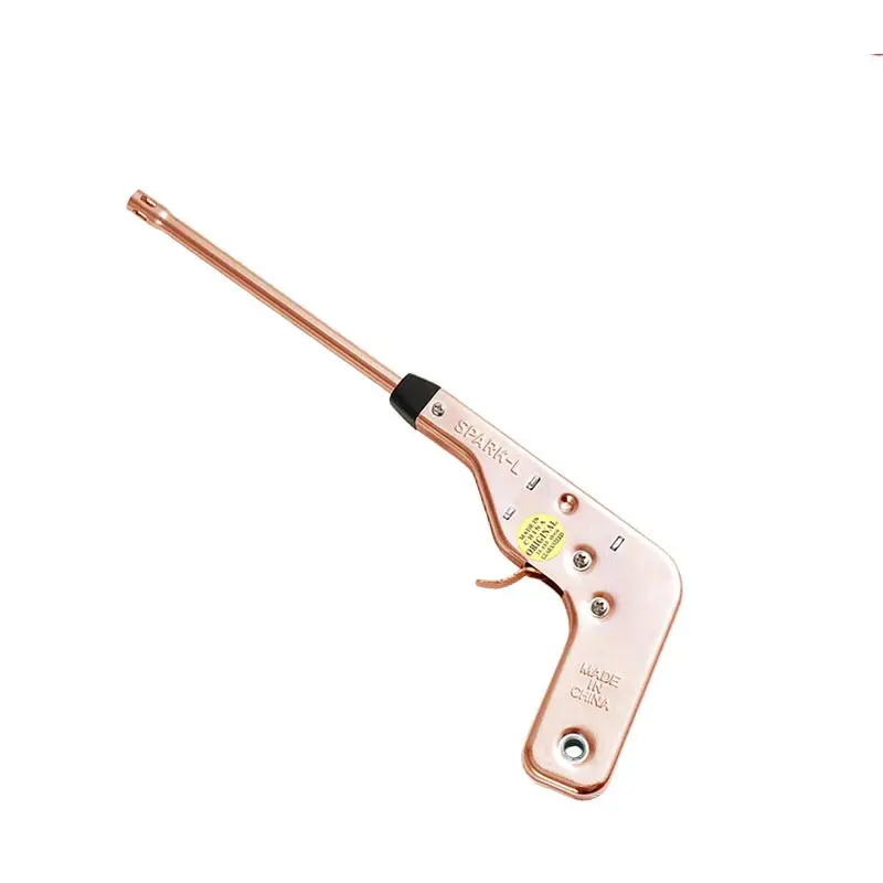 Wholesale metal no battery fuel required kitchen electronic igniter gun gas stove single point pulse extended ignition rod