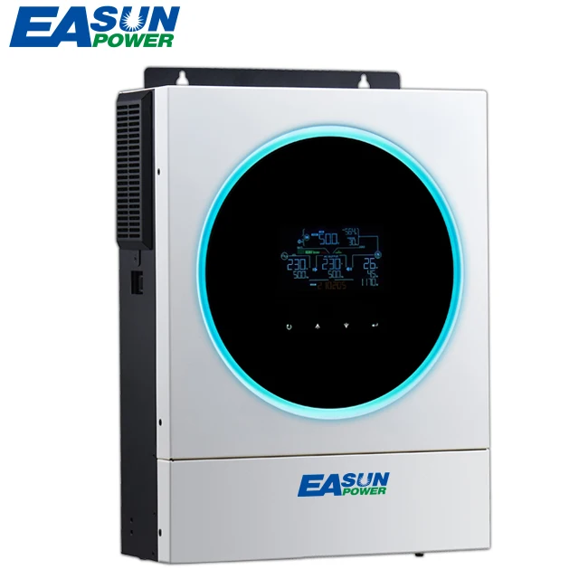 EASUN POWER 220V 48V 50Hz  500Vdc 120A 5600W Pure Sine Wave Solar Inverter with Wifi